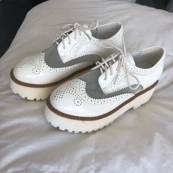 Shoes - Women’s White Chunky Shoes